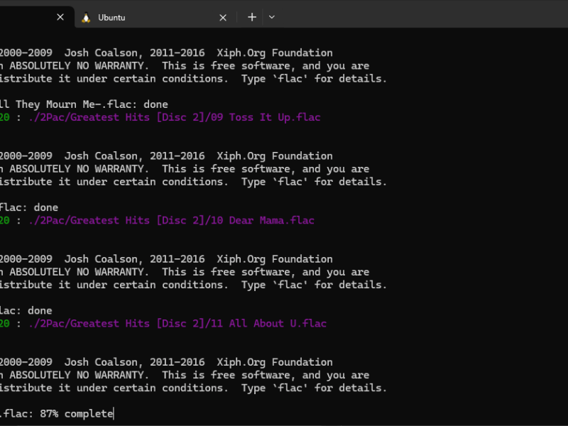 Notes from Ripping CDs with WSL in&nbsp;2024