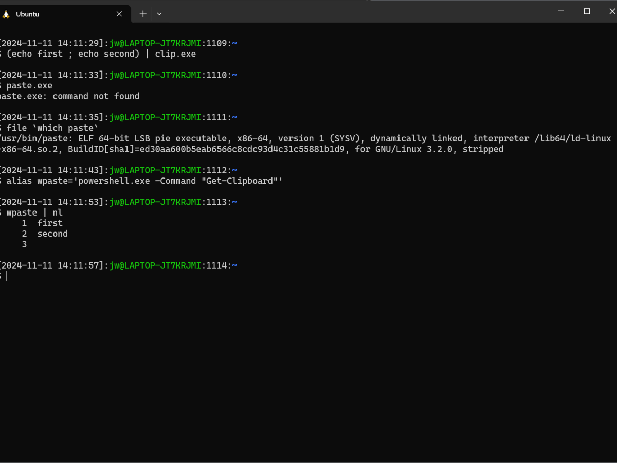 Use PowerShell To Paste From the Windows Clipboard to the WSL Bash Command&nbsp;Line